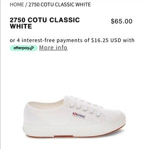Superga 2750 Cotu Classic White sneakers